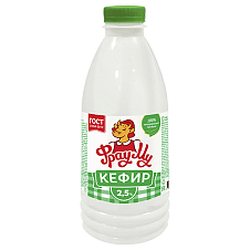 Кефир 2,5% бут. ПЭТ 900мл/6шт/Фрау Му