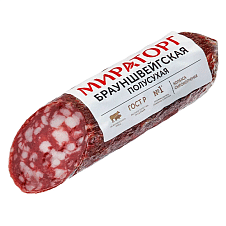 Колбаса Брауншвейгская, охл, 280г/8шт/МИРАТОРГ
