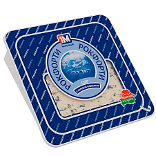 Сыр "Рокфорти" с голубой плесенью 55% фас. 130г/6шт