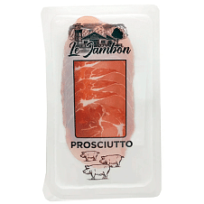 Окорок сыровяленый Прошутто/Prosciutto, т.м. ""Le Jambon"" нарезка 60г/15шт/EL PARADOR