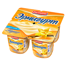 Пудинг молочный ультрапаст. Эрмигурт Ванильный 3% 100г