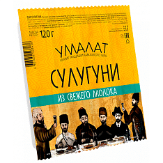 Сулугуни палочки "Умалат", 40%, т/ф, 60г/16шт/Умалат