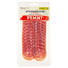 Нарезка колбаса Итальянская Classic с/к (шт. 70 г) Ремит (теплая полка)