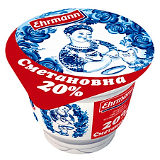 Сметана Сметановна 20% 185г new