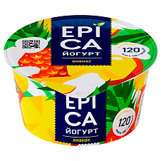 Йогурт EPICA с ананасом 4,8% 130г