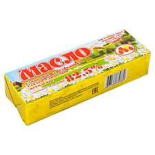 Масло Традиционное ГОСТ сладко-слив. несол. мдж. 82,5% 500г/10шт/Юговской