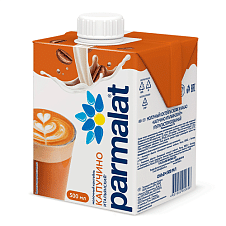 Коктейль молочный Parmalat Капуччино у/паст. 1,5% 500мл Brik Slim