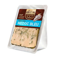 Сыр с голубой плесенью Медокблю (Medoc bleu) 50%, 100г/Сыроварни ЙОНАСА