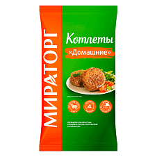Котлеты Домашние ЗАМ, 300г/10шт/МИРАТОРГ