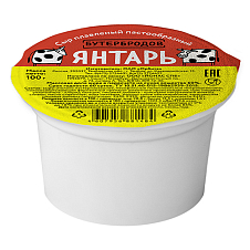 Сыр плавленый пастообразный Янтарь "Бутербродов" 60% 100гр