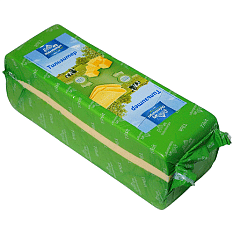 Сыр полутв. Oldenburger Тильзитер 45%, брус, вес 2,9кг/14,5кг/Бобровский