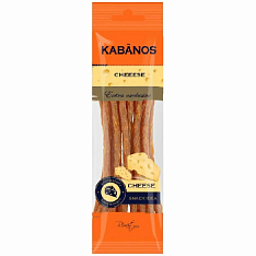 Колбаски сырокопченые KABANOS Cheese (шт. 70 гр.) Ремит