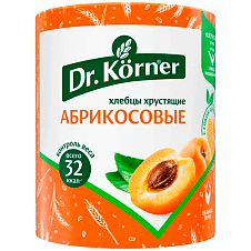 Хлебцы "Злаковый коктейль абрикосовый" 0,09кг Dr.Korner