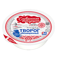 Творог Славянские традиции 0% 350г