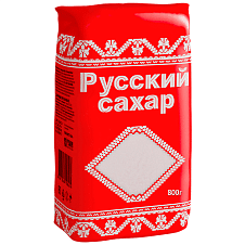 Сахар "Русский сахар" белый кристаллический 800г/12шт
