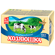 Маргарин Сливочный Нижегородский 60% фольга 400г/16шт/ТМ Хозяюшка