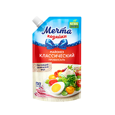 Майонез "Мечта Хозяйки" Классический 50,5% 350мл/20