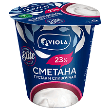 Сметана Viola 23% 315г new