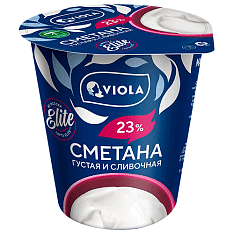 Сметана Viola 23% 315г new