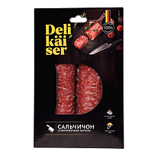Delikaiser Сальчичон с/к 0,075 кг (нарезка)