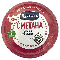 Сметана Viola 23% 315г