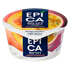 Йогурт EPICA с персиком и маракуйей 4,8% 130г