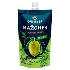 Майонез ТМ "ОЛИВЬЕР" Провансаль 67% ГОСТ дой-пак 400 мл