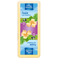 Сыр твердый Oldenburger Гойя 40%, брус, вес 3кг/6кг/Бобровский