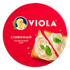 Сыр плавленый Виола 130г. мдж в с.в.35% треуг. Сливочный new