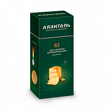 Сыр Аланталь №83, 45% брусок 190г Порхов