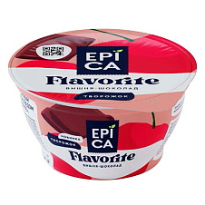 Десерт EPICA FLAVORITE с вишней и шоколадом 8,1%  130г