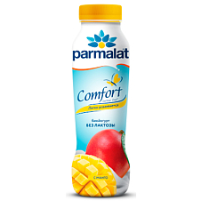 Йогурт питьевой Parmalat Comfort манго б/лакт. 1,5% 290г PET