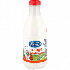 Молоко Веселый Молочник Отборное 3,7%-4,5% 930мл пастер.
