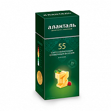 Сыр Аланталь №55 45%, брусок 190г Порхов