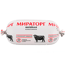 Колбаса Филейная, охл, 400г/6шт/МИРАТОРГ