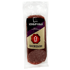 Сервелат Коньячный в/к D55, 0,33кг/10шт/ЦАРИЦЫНО (5453)