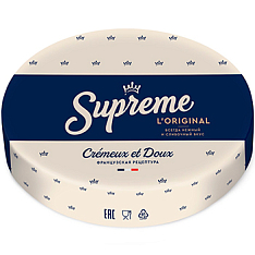 Сыр мягкий с белой плесенью ТМ "Supreme" 1,3кг Белебей