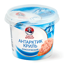 Паста из морепродуктов "Антарктик-Криль классический" Санта Бремор 150г