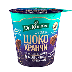 Продукт зерновой Шококранчи кук-рис карам в молочном шоколаде c какао 0,04кг*8шт Хлебпром