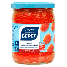 Икра аналоговая красная стекло 0,480 кг