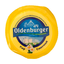 Сыр ТМ Oldenburger Сливочный 50% 350г/6шт, цилиндр