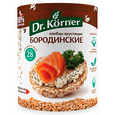 Хлебцы "Бородинские" 0,1кг *20шт Dr. Korner
