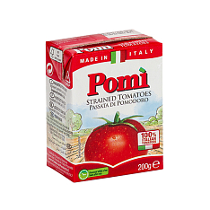 Томаты протертые Pomi 200г Brik