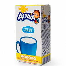 Молоко Агуша 0,5л 3,2% витаминизированное