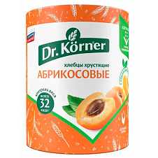 Хлебцы "Злаковый коктейль абрикосовый" 0,09кг Dr.Korner