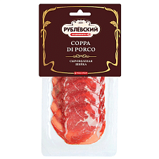 Шейка Коппа ди порко, нарезка, 70г/8шт/ТД Рублевский
