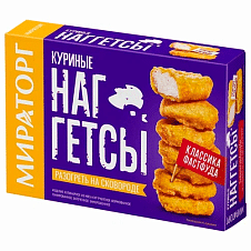 Наггетсы куриные Классические ЗАМ, 250г/12шт/МИРАТОРГ