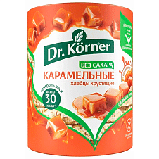 Хлебцы "Кукурузно-рисовые карамельные" 0,09кг Dr.Korner