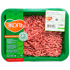 Фарш "Бараний" 400г/4шт ЭКОЛЬ