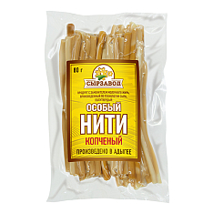 Продукт с ЗМЖ "Особый Нити" копченый "Сырзавод" 80г/12шт/Адыгея